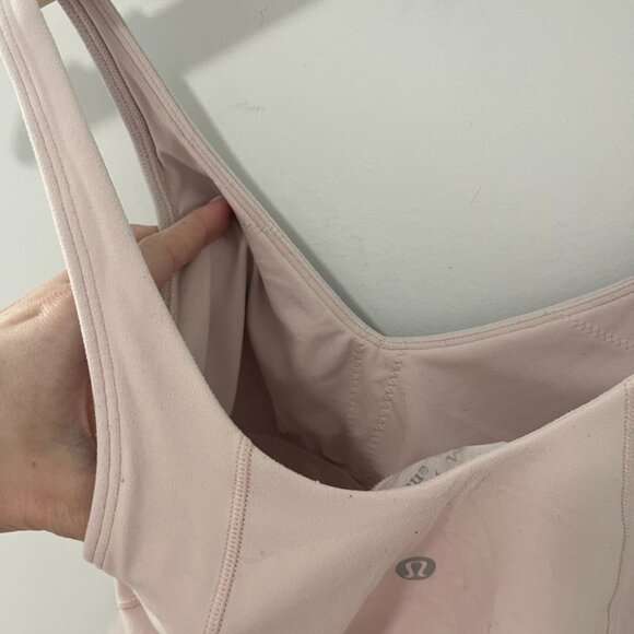Lululemon Light Blush Pink Align Workout Tank Size 2 - Picture 5 of 5